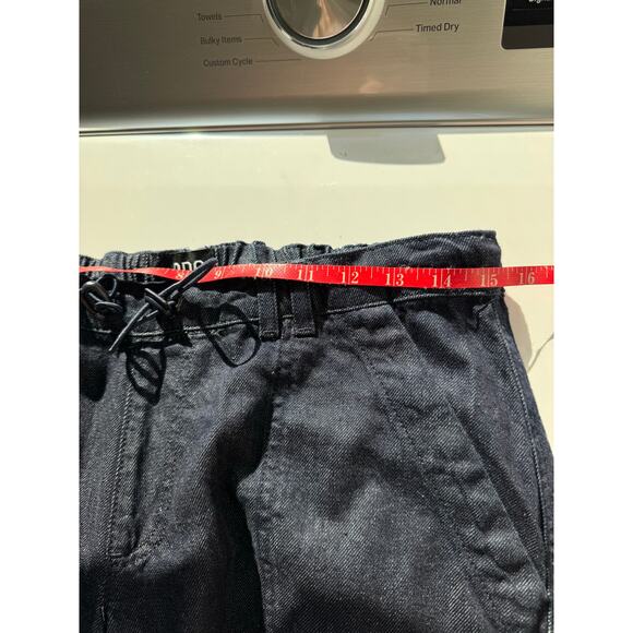 BDG Strappy Cargo Jean Dark Wash Size Medium Baggy Oversize Y2K - Picture 11 of 14